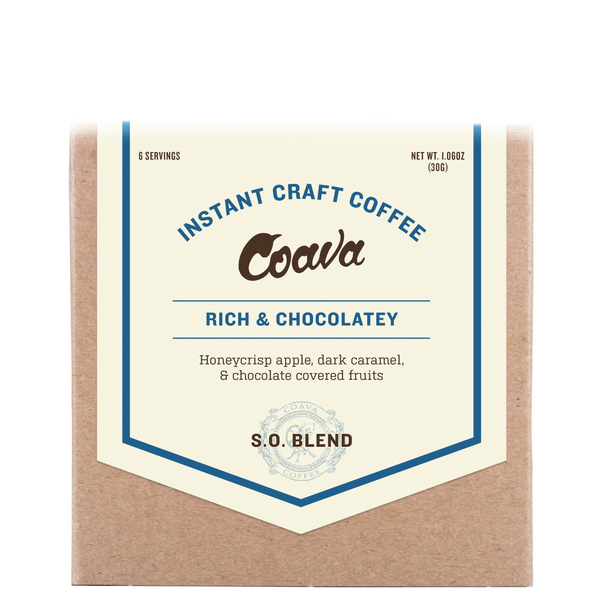 Instant S.O. Blend – Coava Coffee Roasters